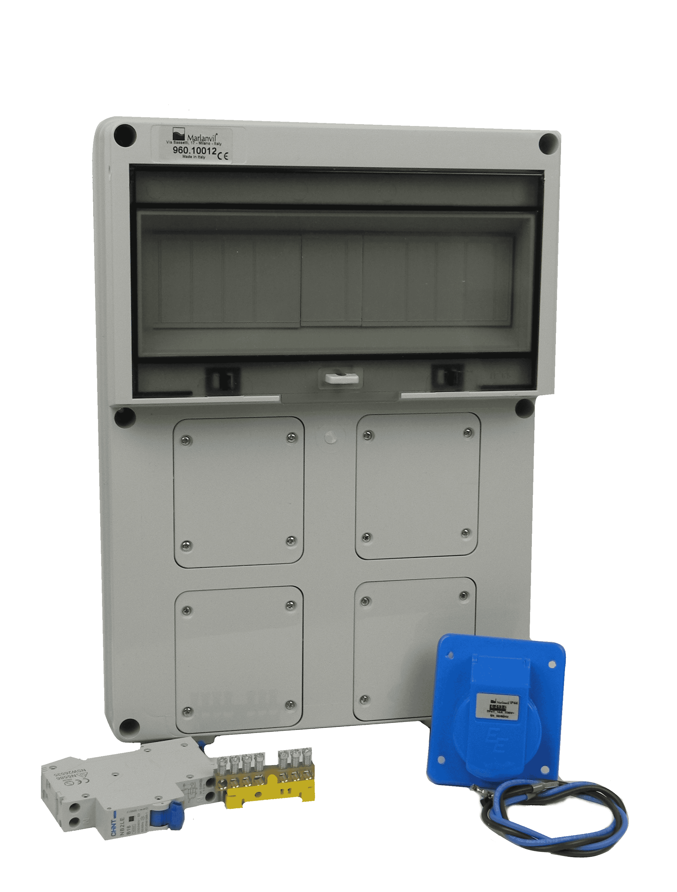 AANSLUITKAST front 1 WCD CEE 16A IP65 - KIT