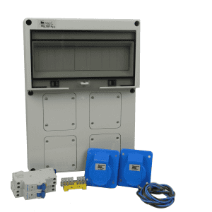 AANSLUITKAST front 2 WCD CEE 16A IP65 - KIT