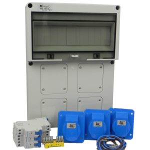 AANSLUITKAST front 3 WCD CEE 16A IP65 - KIT