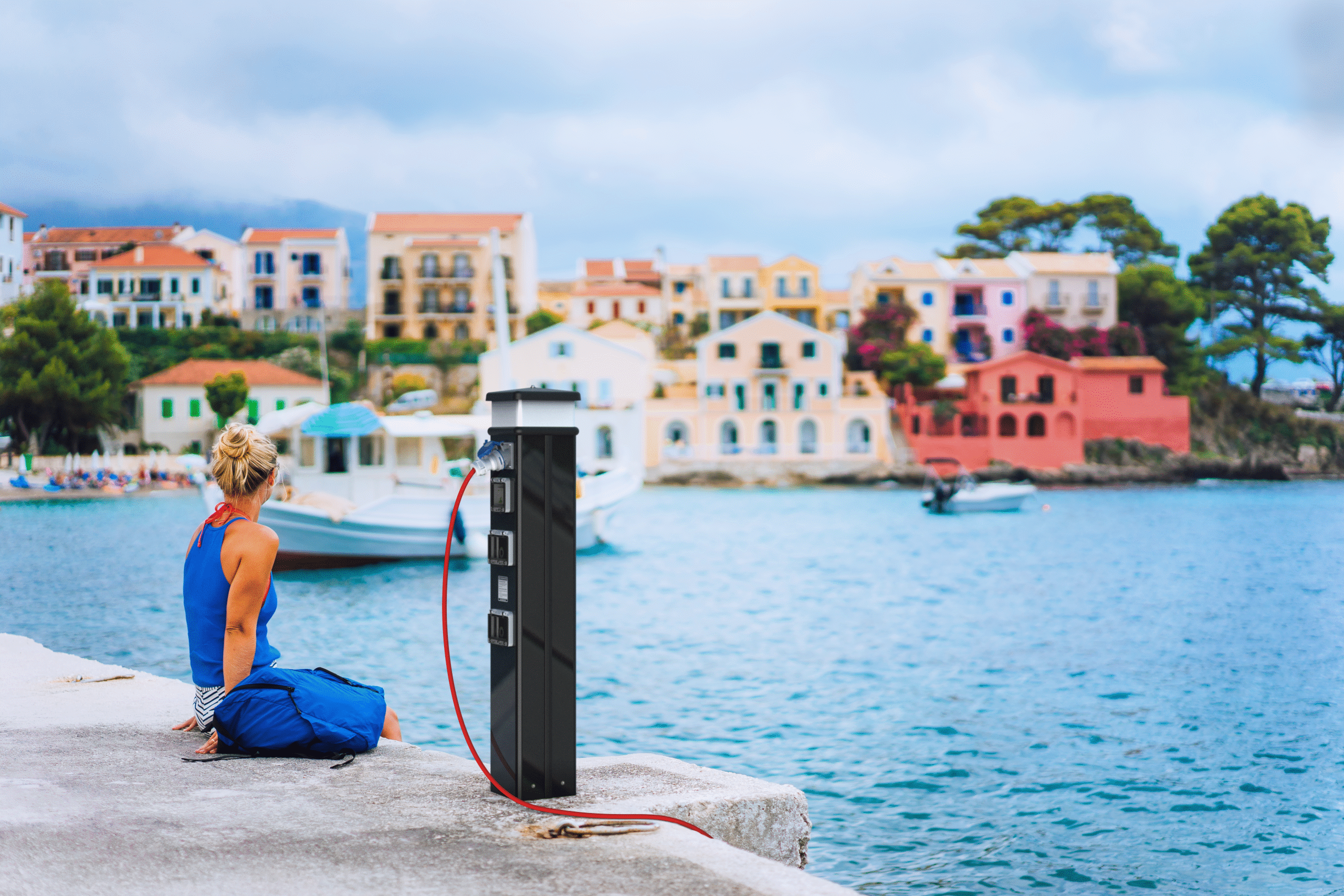 CLASSIC 750mm Stroomzuil 2 WCD