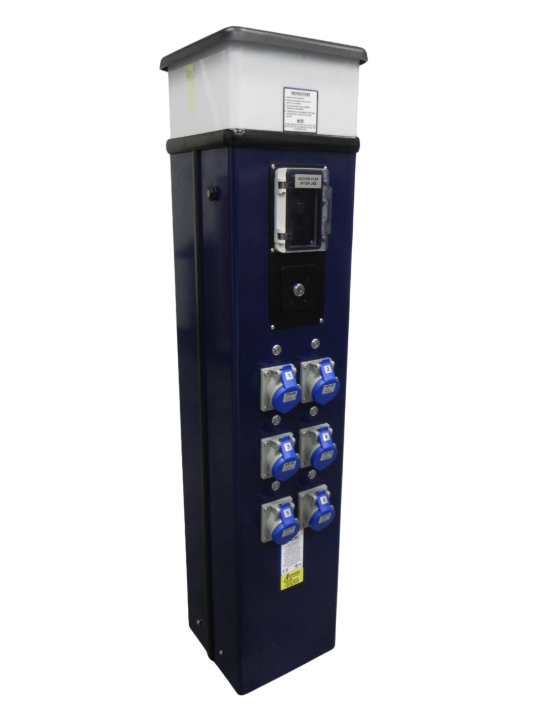 CLASSIC MIDI Muntproever 1000mm Stroomzuil 6 WCD