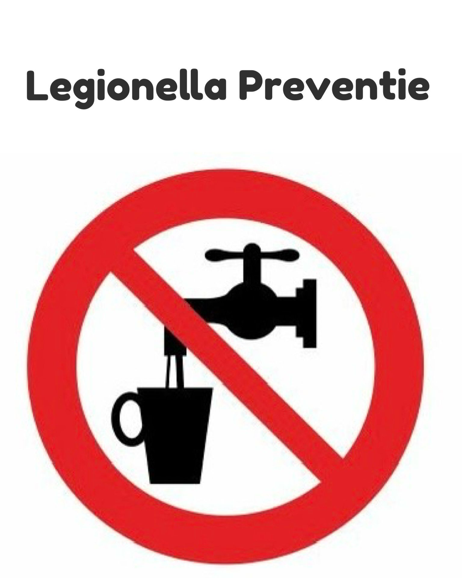 Legionella Preventiezuil