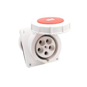 CEE INBOUWCONTACTDOOS SCHUIN 63A 5POL 400V IP67
