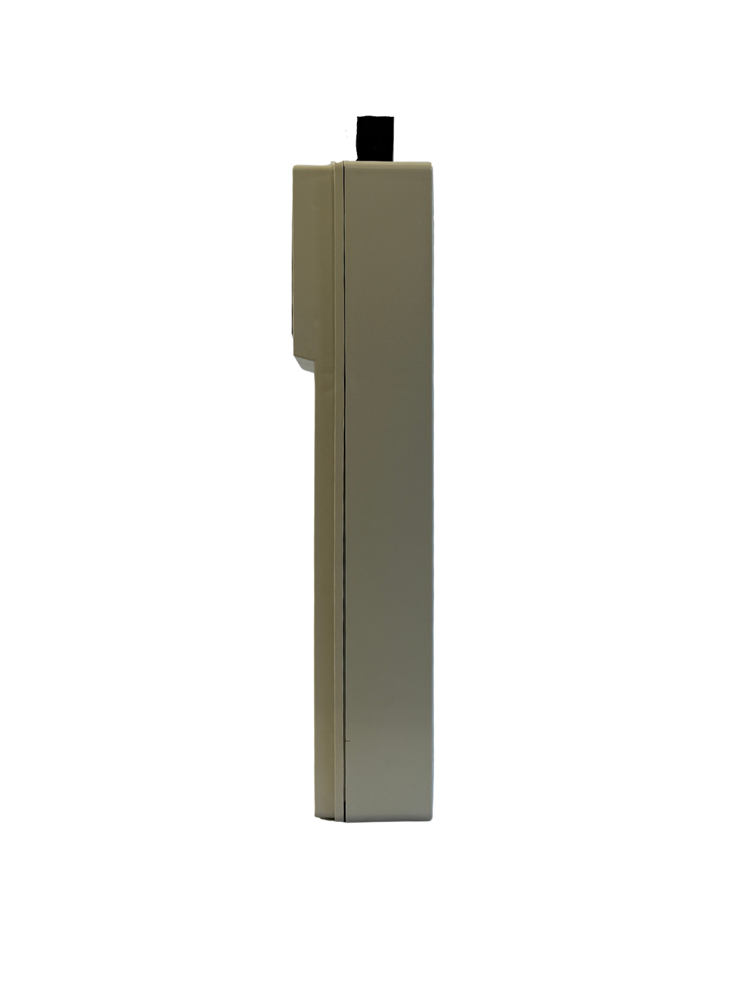 Aansluitkast leeg 6mod flap 3 wcd-aansluitingen front IP65